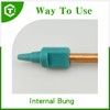 Plumbing and Heating Bungs, Includes 2 Internal Bungs and 2