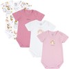 Chicco, Bodysuit for, Rose (2), 0-3 months