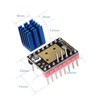 2pcs TMC2208 V.3.0 Stepper Damper with Heatsink Driver, Replacement Damper