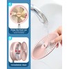 AICase Stand Fan,Folding Portable Telescopic Floor/USB Desk Fan with 10800mAh