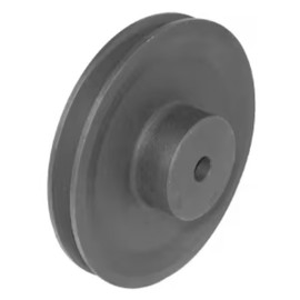 cyclingcolors 1x Keilriemenscheibe Riemenscheibe 1 Rille Z oder SPZ Außendurchmesser 54 mm Teilungsdurchmesser 50 mm Gusseisen Baumaschinen Forstwirtschaftliche Landwirtschaftliche Maschinenbau