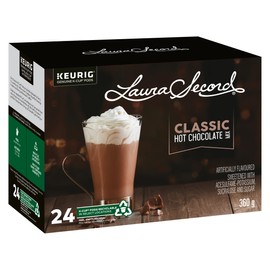 Laura Secord Hot Chocolate Mix K-Cups for Keurig Brewers, 24Count