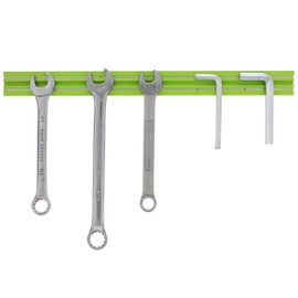 VIM Tools Strong Magnetic Tool Holder Strip - 12in MAGRAIL Magnetic Tool Rail Garage Tool and Screw Organizer Bar