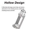 Square Hole Drill Bit Adapter with 3Pcs Drills, Aluminium Alloy