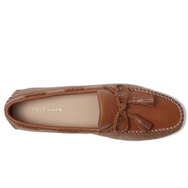 Cole Haan Women's Gissella Drivers Driving Style Loafer, British Tan Leather, 7