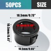 Litoexpe 50 Pack 5/8 Inch Cable Snap Bushing Grommet Protector
