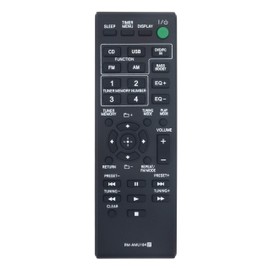 RM-AMU184 Replaced Remote fit for Sony Mini Hi-Fi System MHC-ECL5 SS-ECL5 HCD-ECL5
