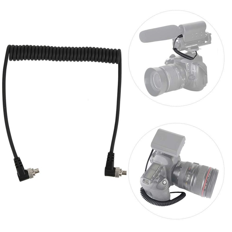 Flash PC Cord, 100cm Male to Male Flash PC Sync