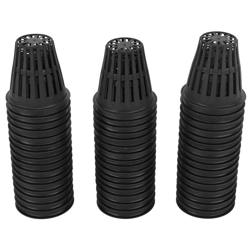 50Pcs Hydroponics Cups Lightweight Economy Net Pots 2 Inch Plastic