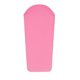 JIUSAIRUI Ultralight Sleeping Bag Liner – No Zipper Portable Travel Sheet, Quick-Dry & Machine Washable,Ideal for Camping, Hotels, Backpacking,Hostels (Blush Pink)
