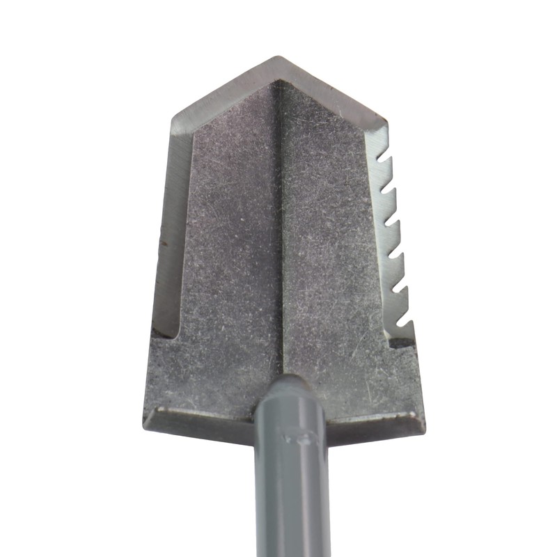 Lesche Sampson Pro-Series T-Handle Shovel with Serrated Blade 31” Tall