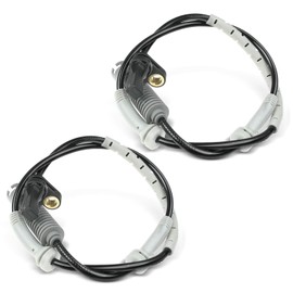 Frankberg 2 x ABS sensor 2-pin front axle compatible with 1 Series E82 M 2011-2012 3 Series E90 E92 E93 M3 M3 CRT M GTS 2007-2013 Replace# 34527853586