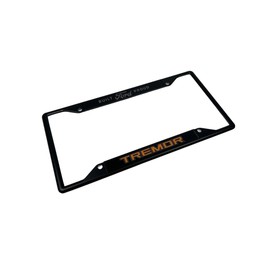 Eurosport Daytona - Compatible with Ford Tremor Badge - Daytona Lite Black License Plate Frame
