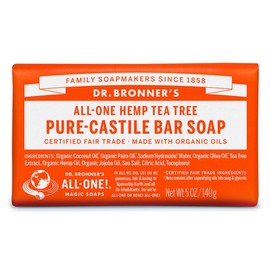 Dr. Bronner's Pure Castile Bassap, 140g, 1 piece / 닥터브로너스 퓨어 캐스틸 바솝, 140g, 1개