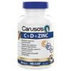 Caruso's Natural Health C + D + Zinc 60 Tablets