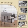Baby Changing Table, Versatile Portable Folding Changing Table, Waterproof Diaper