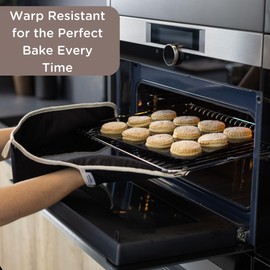 Wrenbury Pro 12 Cup Mince Pie Baking Tray – Non Stick Patty Tins Easy Baking Tin for Jam Tarts, Mini Yorkshire Puddings - 10 Year Guarantee - Bun Tins for Baking