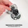 Everflow - Canastilla coladora de acero inoxidable para fregadero de