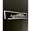 RIDESWAGG Blackout Motorcycle License Plate Frame Includes Jet Tag- Mountains-Camp