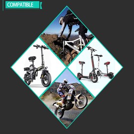 splumzer Mountain Bike Rear Shock Absorber, Bicycle Rear Shock Absorber, Coil Spring, Black, No Cushioning (Eye-to-Eye 165 mm Spring Rates 1000 lbs)