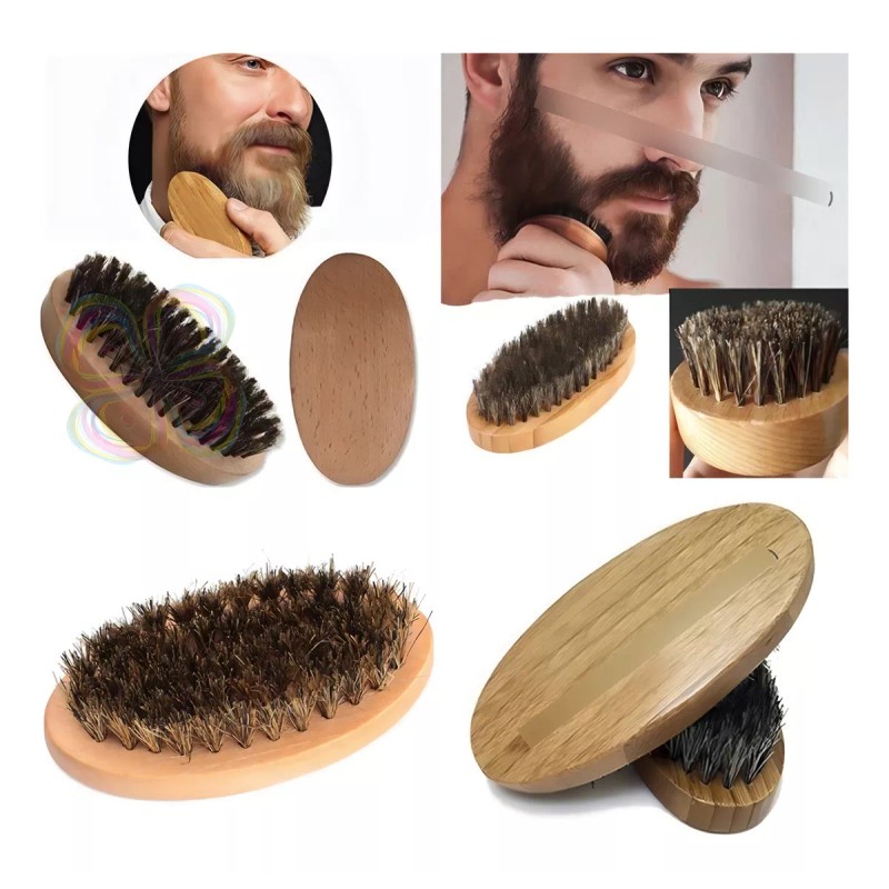 Universo en Linea Cepillo Para Barba De 11 Cms Con