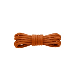 Kilter 100% Cotton Round Shoelaces - Terracotta - 90 cm - 36 inch (2 Pairs)