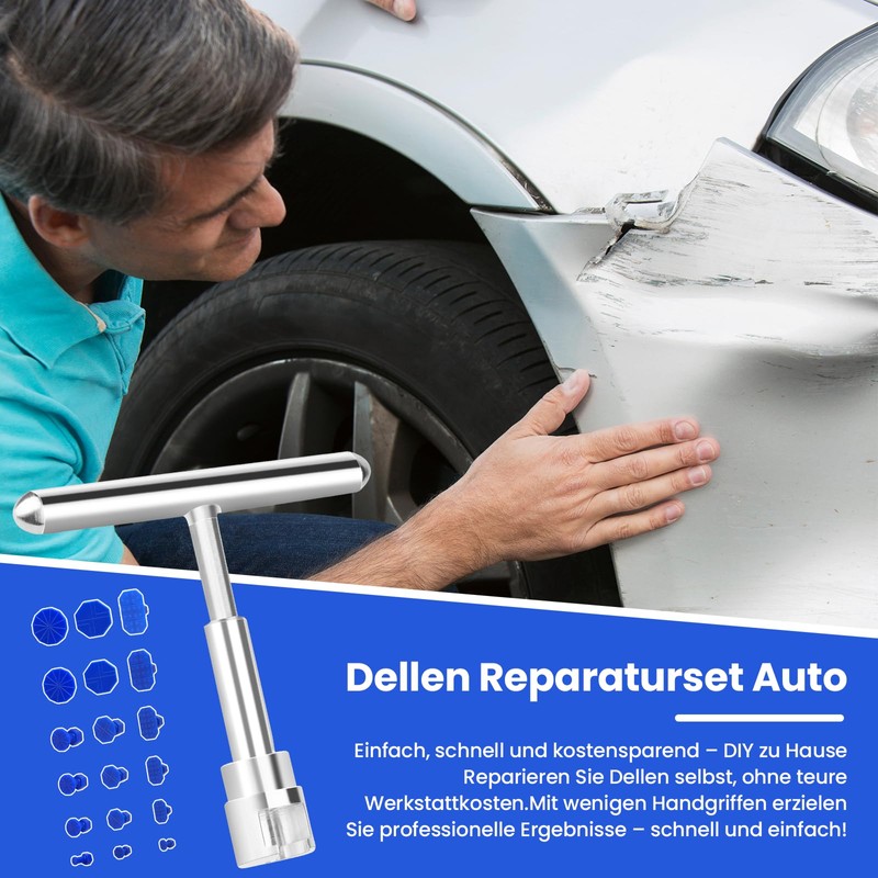 Car Dent Repair Kit, Dent Repair Kit with 18 Suction