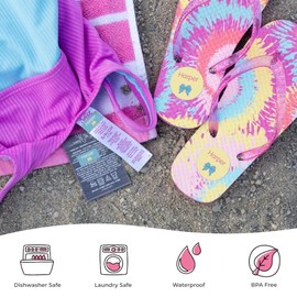 Mabel’s Labels Waterproof, Laundry-Safe Sleepaway Camp Label Pack – Laundry-Safe Kids' Name Labels that Peel and Stick to Clothing Care Tags – 112 lab