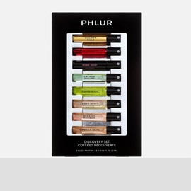 PHLUR Fragrance Discovery Set - 8 x 2mL Eau de Parfums - Perfume Sample Set ft. NEW Rose Whip & Golden Rule