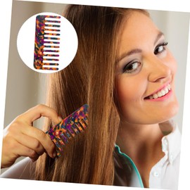 TOVINANNA Hair Detangler Comb for Women Acetate Tooth Styling Comb for Home Travel Smooth for Easy Detangling Suitable for All Hair Types and Lengths