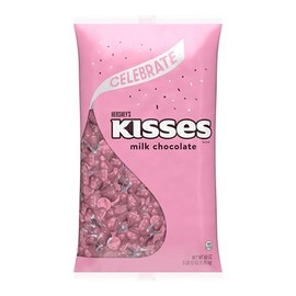 HERSHEY'S KISSES Milk Chocolate Candy Bulk Bag, 60 oz