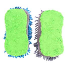 FOMIYES 2pcs Auto Cleaning Sponge Block Car Wash Sponge for Dusting and Cleaning Random Color