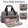 Large Makeup Bag, Portable Travel Makeup Bag Organizer for Women
