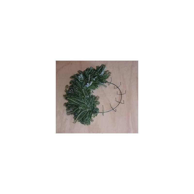 Starting Gardens 12 Inch Wreath Form - Heavy Duty Wire
