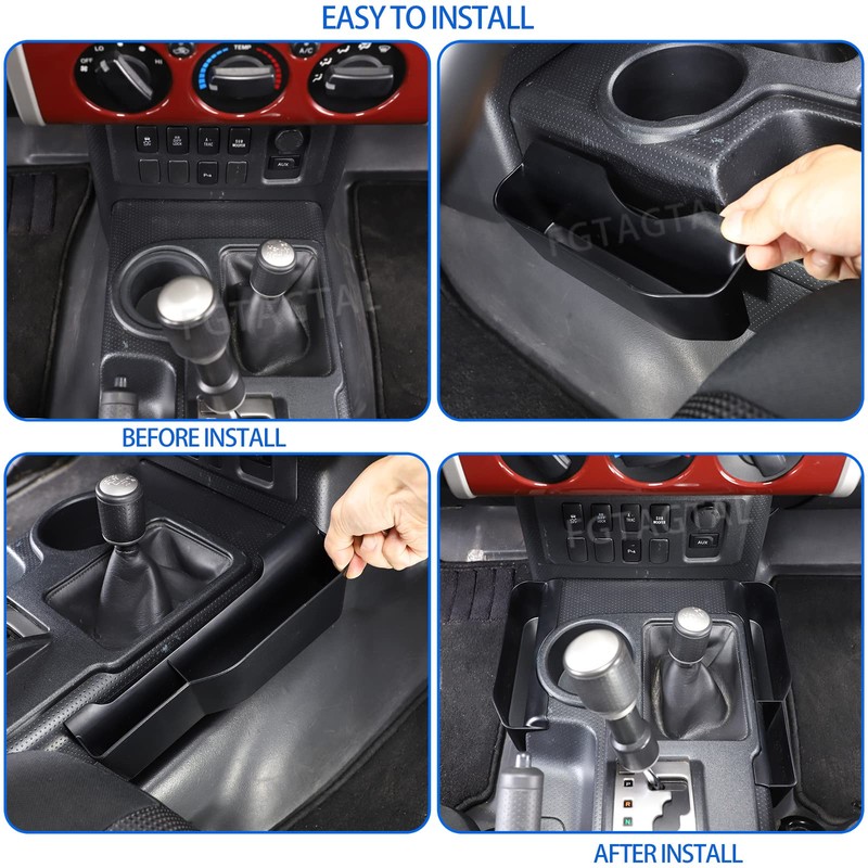 Shift Storage Box Fit for Toyota FJ Cruiser 2007-2021, Gear