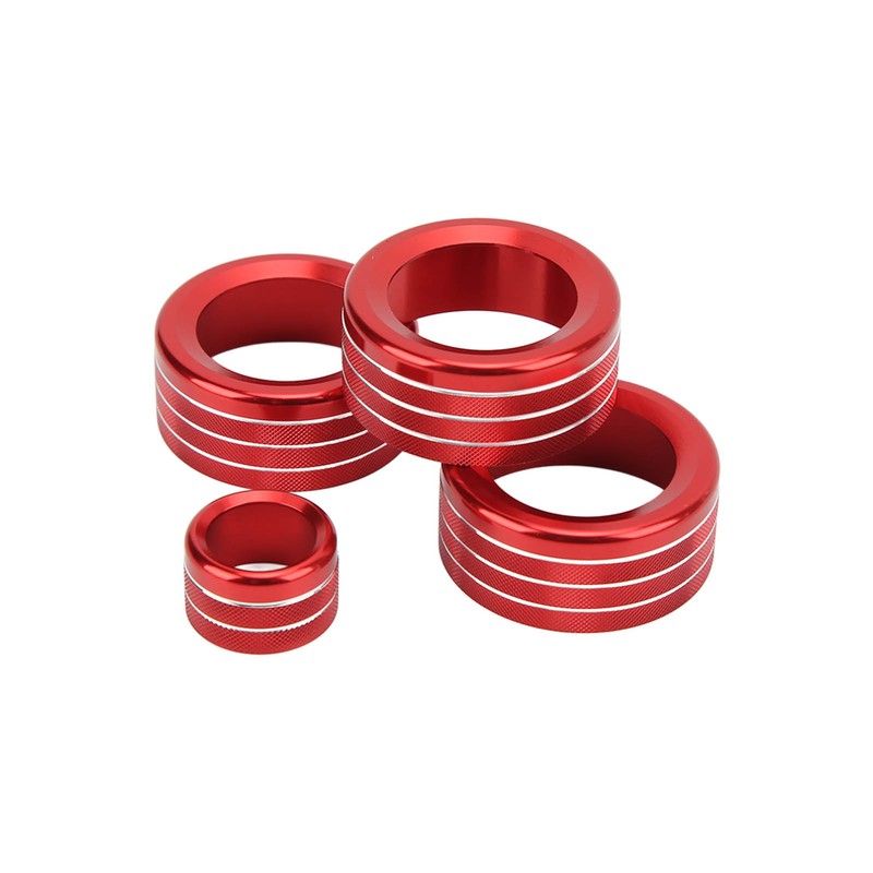 AC Switch Ring Volume Knob Cover Aluminium Alloy Stylish Perfect