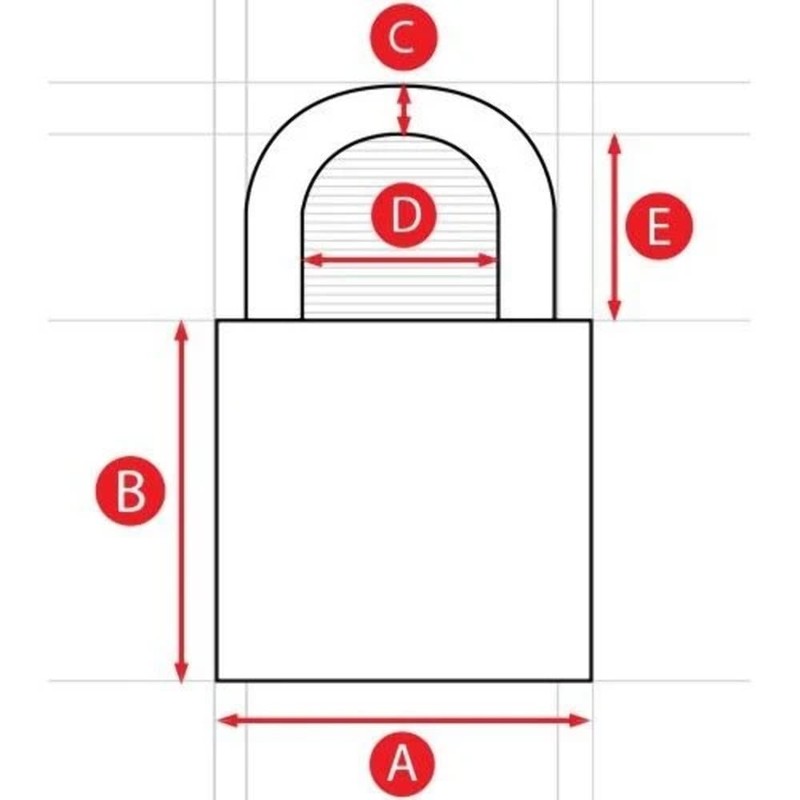 GENUINE TRI-CIRCLE SOLID BRASS 20MM PAD LOCK NO. 261