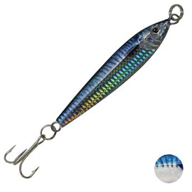 Ahi USA LF-4-BM Live Deception Flash Jigs - 4 oz, Blue Mackerel
