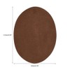 Repair Patches, 10pcs 5 Colors Oval Suede Elbow Patches Oval