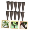 Totority 10Pcs Hydroponic Planting Sponges Soilless Grow Sponges for Germination