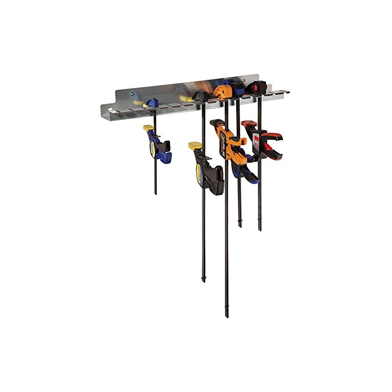 Quick-Release Bar Clamp Rack – Tool Storage Rack Holds 15