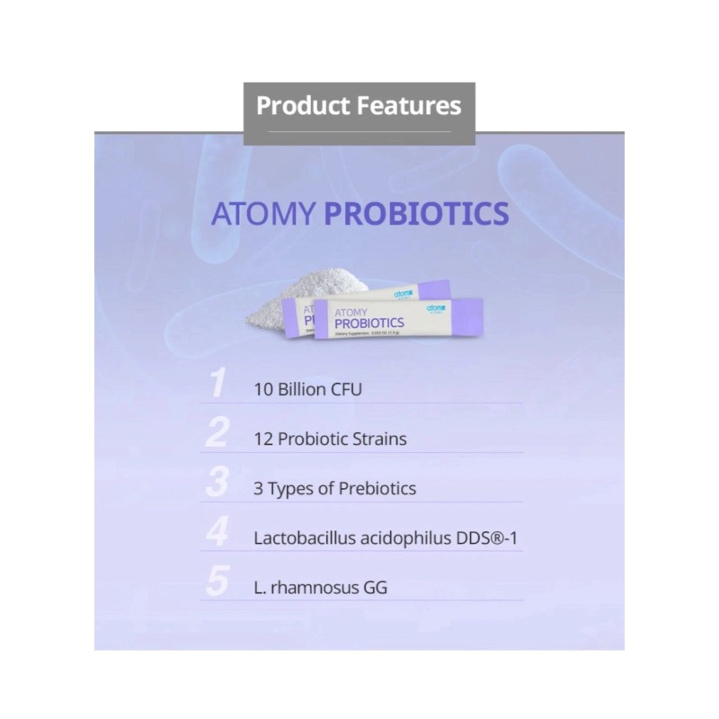 Atomy Probiotics Digestive Balance & Health Dietary Supplement - 60