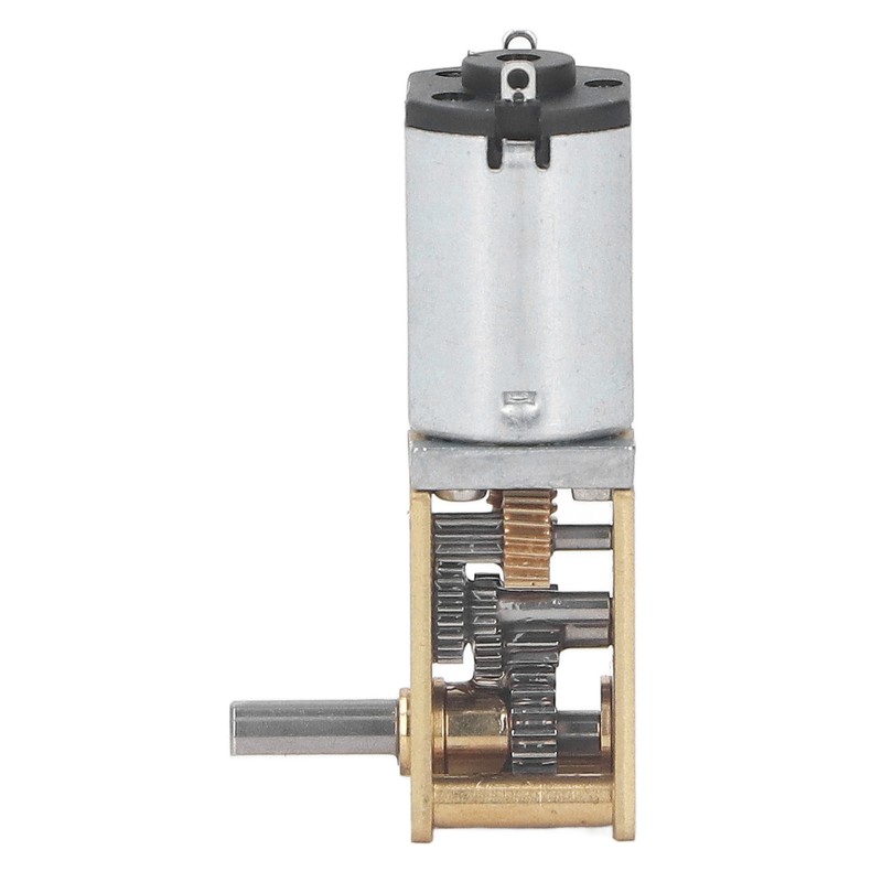 Turbo Worm Geared Motor Micro Brushed Single Shaft DC 3V