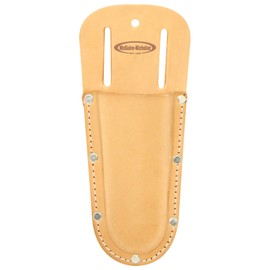 McGuire-Nicholas Saddle Leather Plier Holder | Rounded Bottom Tool Holder with Slots for Attachment to Belts