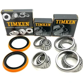 TIMKEN USA Ford F-150 2wd Front Wheel Bearings and Seal Kit 1997-2003 (2 sides).