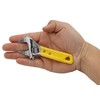 GETUHAND Extra Slim Jaw 4-Inch Adjustable Wrench, Silver, High Carbon