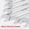 BULLTOOLS 32-Piece Combination Wrench Set, SAE and Metric 1/4"-1" &