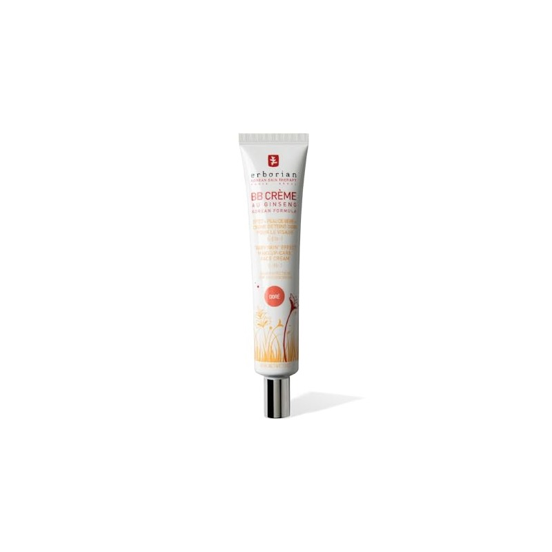 Erborian BB Cream with Ginseng, Tan (Dore) - Lightweight Buildable
