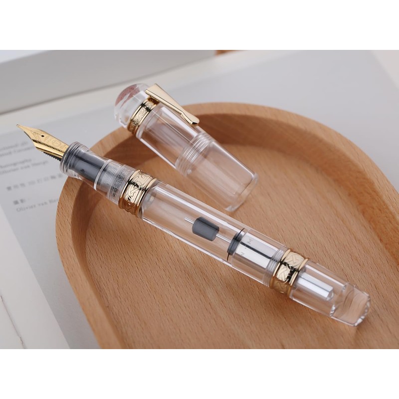 erofa Majohn C5 Vacuum Fountain Pen Medium Nib Large Capacity