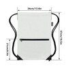 HOLYLUCK Drawstring Backpack Bag Sport Gym Sackpack